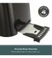 Hamilton Beach HB1116B Essential 2 Slice Plastic Toaster - Black